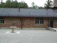 Exterior of the gas chamber building