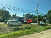 View from tour van