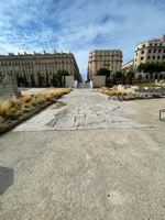 Ancient Port, different pavings from different eras