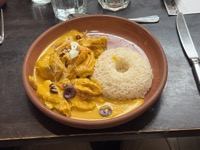 Lunch at Pachapapa: Ají de gallina