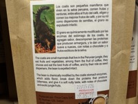 Coffee bean information
