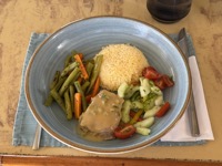 Lunch on board